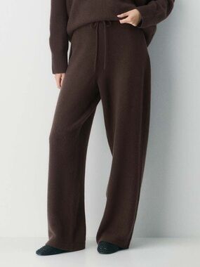 The Group by Babaton LUXE CASHMERE WIDE PANT